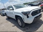 2024 Toyota Tacoma Sr5 Белый vin: 3TMKB5FN4RM002380