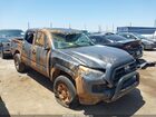 2022 Toyota Tacoma Sr Серый vin: 3TYAX5GN9NT059264