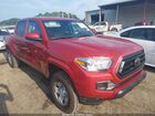 2023 Toyota Tacoma Sr V6 Red vin: 3TYCZ5AN8PT168975