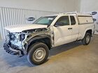 2024 Toyota Tacoma Sr White vin: 3TYJDAHN0RT006832
