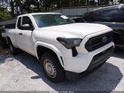 2025 Toyota Tacoma Sr White vin: 3TYJDAHN7ST024802