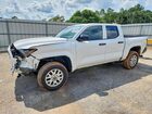2025 Toyota Tacoma Sr White vin: 3TYKD5HN2ST021429