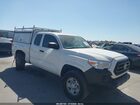 2020 Toyota Tacoma Sr White vin: 3TYRX5GN2LT004185