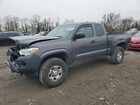 2021 Toyota Tacoma Sr Gray vin: 3TYRX5GN7MT032615