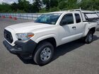 2022 Toyota Tacoma Sr White vin: 3TYRX5GN9NT048980