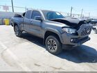 2022 Toyota Tacoma Trd Sport Серый vin: 3TYRZ5CN5NT021954