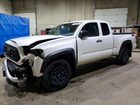 2021 Toyota Tacoma Sr White vin: 3TYSX5ENXMT003694
