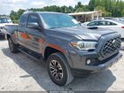 2022 Toyota Tacoma Trd Sport Gray vin: 3TYSZ5AN9NT098153