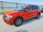 2018 Volkswagen Tiguan Se Красный vin: 3VV2B7AX0JM070539