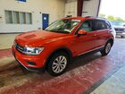 2018 Volkswagen Tiguan Se Orange vin: 3VV2B7AX0JM074574