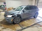 2018 Volkswagen Tiguan Se Gray vin: 3VV2B7AX0JM191989