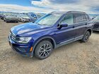 2021 Volkswagen Tiguan Se/se R-line Black/sel Синий vin: 3VV2B7AXXMM083660
