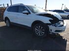 2018 Volkswagen Tiguan 2.0t Se/2.0t Sel White vin: 3VV3B7AX2JM156827