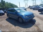 2018 Volkswagen Tiguan 2.0t Se/2.0t Sel Light Blue vin: 3VV3B7AXXJM039335