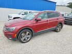 2018 Volkswagen Tiguan Sel Premium Красный vin: 3VV4B7AX8JM131211