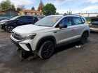 2022 Volkswagen Taos S White vin: 3VVAX7B23NM037413
