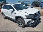 2022 Volkswagen Taos 1.5t Se White vin: 3VVLX7B24NM070686