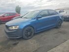 2017 Volkswagen Jetta S Синий vin: 3VW2B7AJ7HM306945
