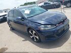 2018 Volkswagen Golf Gti 2.0t Autobahn/2.0t S/2.0t Se Blue vin: 3VW447AU7JM296985