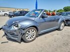 2017 Volkswagen Beetle S/se Gray vin: 3VW517AT5HM815840