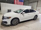 2024 Volkswagen Jetta S White vin: 3VW5M7BU8RM095840