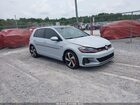 2019 Volkswagen Golf Gti 2.0t Autobahn/2.0t Rabbit Edition/2.0t S/2.0t Se Light Blue vin: 3VW6T7AU3KM002379