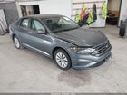 2019 Volkswagen Jetta 1.4t R-line/1.4t S/1.4t Se Gray vin: 3VWC57BU3KM018304