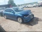 2019 Volkswagen Jetta 1.4t R-line/1.4t S/1.4t Se Blue vin: 3VWC57BUXKM180463