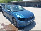 2019 Volkswagen Jetta 1.4t R-line/1.4t S/1.4t Se Blue vin: 3VWCB7BU3KM243606