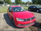 2016 Volkswagen Jetta 1.8t Sport Red vin: 3VWD17AJ3GM288194