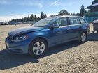 2018 Volkswagen Golf Sportwagen S Blue vin: 3VWD17AU1JM761950