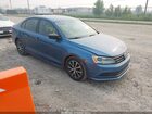 2016 Volkswagen Jetta 1.4t Se Blue vin: 3VWD67AJ2GM217702