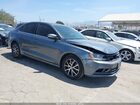 2017 Volkswagen Jetta 1.4t Se Gray vin: 3VWDB7AJ3HM353480