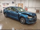 2017 Volkswagen Jetta 1.4t Se Синий vin: 3VWDB7AJ4HM388545