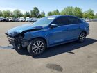 2017 Volkswagen Jetta Se Blue vin: 3VWDB7AJ6HM289581