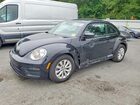 2017 Volkswagen Beetle 1.8t Черный vin: 3VWF17AT6HM613142