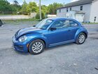 2018 Volkswagen Beetle S/coast Blue vin: 3VWFD7AT6JM714355