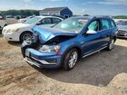 2017 Volkswagen Golf Alltrack S Blue vin: 3VWH17AU1HM519610