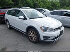 2017 Volkswagen Golf Alltrack Tsi S/tsi Se/tsi Sel Белый vin: 3VWH17AU4HM513722