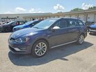 2017 Volkswagen Golf Alltrack S Синий vin: 3VWH17AU6HM538783