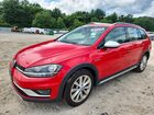 2019 Volkswagen Golf Alltrack S Red vin: 3VWM17AU3KM514334