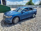 2019 Volkswagen Jetta S Blue vin: 3VWN57BUXKM227127
