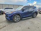 2020 Toyota Highlander Xle Blue vin: 5TDHZRBH4LS041670