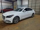 2018 Genesis G80 3.8 White vin: KMHGN4JE5JU284653