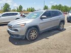 2017 Jeep Cherokee Latitude Silver vin: 1C4PJLCB5HW650994