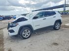 2023 Jeep Compass Sport White vin: 3C4NJDAN8PT507634
