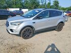 2017 Ford Escape Titanium Silver vin: 1FMCU9J9XHUD47404