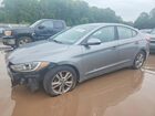 2017 Hyundai Elantra Se Gray vin: KMHD84LF9HU371322