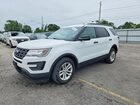 2016 Ford Explorer White vin: 1FM5K8BH8GGA64754
