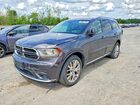 2016 Dodge Durango Limited Серый vin: 1C4RDJDG4GC467262